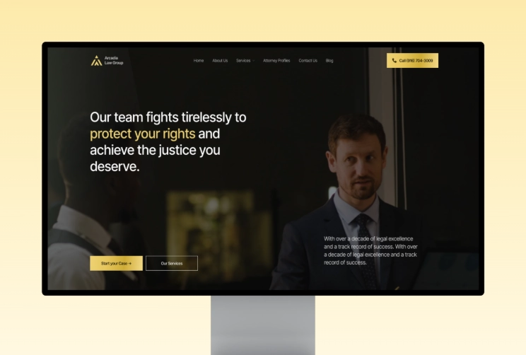 Arcadia Law featured work preview